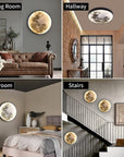 Nordic LED Moon Indoor Light