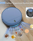 Robot Vacuum Cleaner 4500Pa Smart Home Sweeper Cleaning Machine