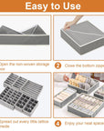 Wardrobe Undergarments Organizer and Storage Box