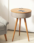 Home Theater HIFI Bluetooth Speaker Wireless Charging Subwoofer Small Round Table